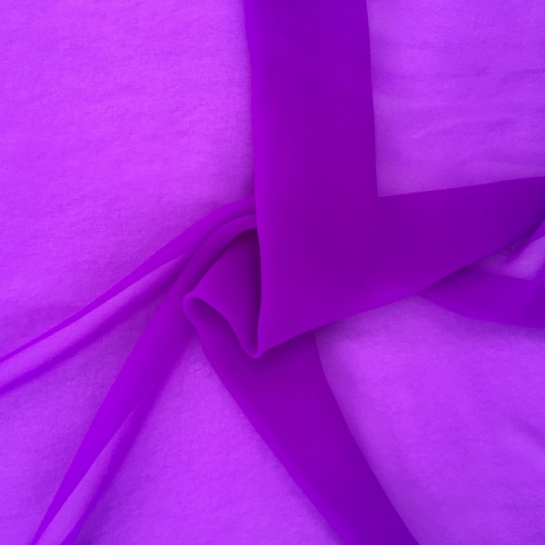 Chiffon Fabric Purple